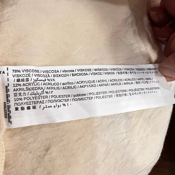 NEW Mango Oversized Ivory Blouse Top - Picture 11 of 14